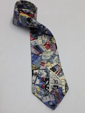 NFL Superbowl Silk Multicolor Necktie